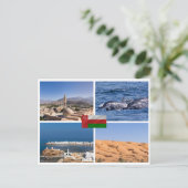 Carte Postale Monuments du Sultanat d'Oman (Debout devant)