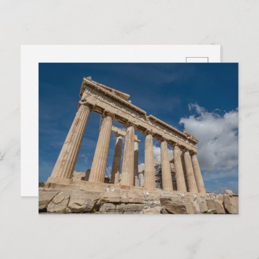 Carte Postale Monuments | Le Parthénon, Grèce (Devant / Derrière)