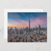 Carte Postale Monuments | Paysage urbain de Dubaï (Devant / Derrière)