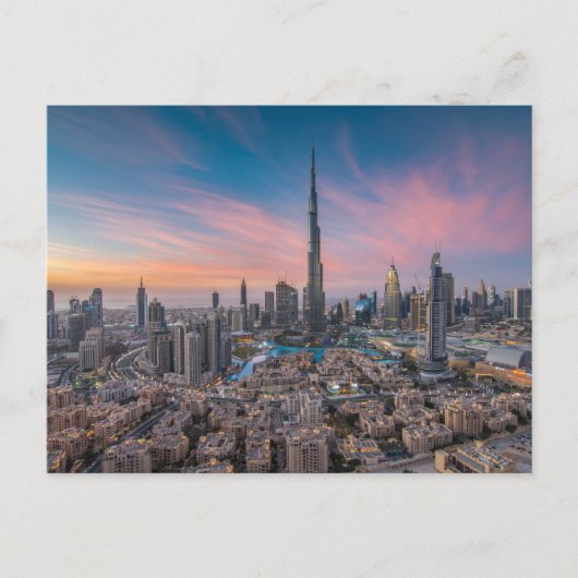 Carte Postale Monuments | Paysage urbain de Dubaï (Devant)