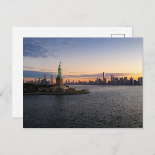 Carte Postale Monuments | Statue de la Liberté NYC (Devant / Derrière)