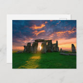 Carte Postale Monuments | Stonhenge, Angleterre (Devant / Derrière)