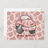 Carte Postale Moo Car (Devant / Derrière)