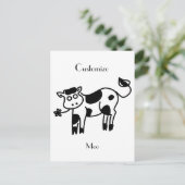 Carte Postale Moo Cow Thunder_Cove (Debout devant)