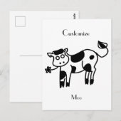 Carte Postale Moo Cow Thunder_Cove (Devant / Derrière)