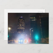 Carte Postale Moody Night Scene, Dallas, Texas (Devant / Derrière)