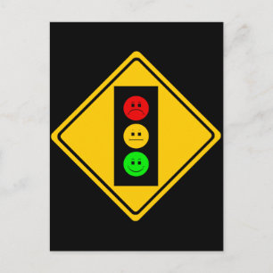 Carte Postale Moody Stoplight