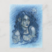 Carte postale Moon d'hiver (Devant)