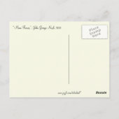 Carte Postale "Moon Fairies II" de John Naish (Dos)