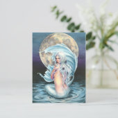 Carte postale Moon Mermaid (Debout devant)