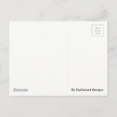 Carte postale Moon & Stars Faire-part de naissance (Dos)