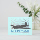 Carte Postale Mooney M20 Aviation (Debout devant)