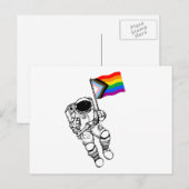 Carte Postale Moonman de la fierté Progress (Devant / Derrière)