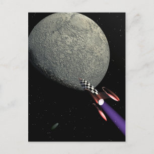 Carte Postale Moonrocket 56