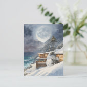 Carte Postale Moonse d'hiver Big Sur (Debout devant)