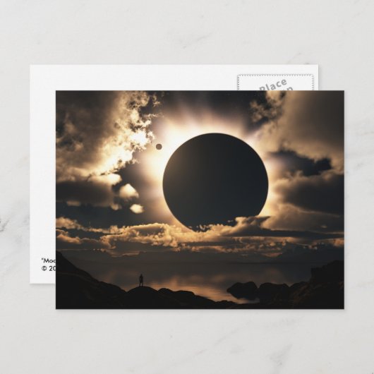 Carte postale Moonshadow (Devant / Derrière)