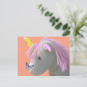 Carte Postale Moonstone la licorne (Debout devant)