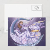 Carte Postale Moony et avalon (Devant / Derrière)