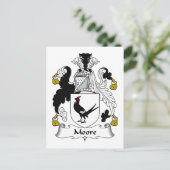 Carte Postale Moore Family Crest (Debout devant)