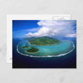Carte postale Moorea Island Aperçu, Polynésie fran (Devant / Derrière)