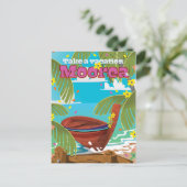 Carte Postale Moorea Polynésie française (Debout devant)