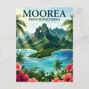 Carte Postale Moorea Polynésie française