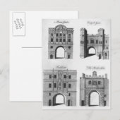 Carte Postale Moorgate, Cripplegate, Ludgate Bridgegate (Devant / Derrière)