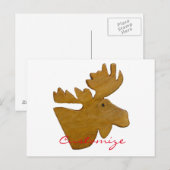 Carte Postale Moose Head Thunder_Cove (Devant / Derrière)