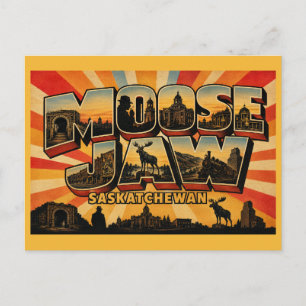 Carte Postale Moose Jaw Saskatchewan Tunnel City