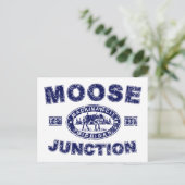 Carte Postale Moose-Junction-Distressed-[ (Debout devant)