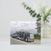 Carte postale Moose Peterbilt 359 (Debout devant)