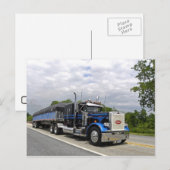 Carte postale Moose Peterbilt 359 (Devant / Derrière)