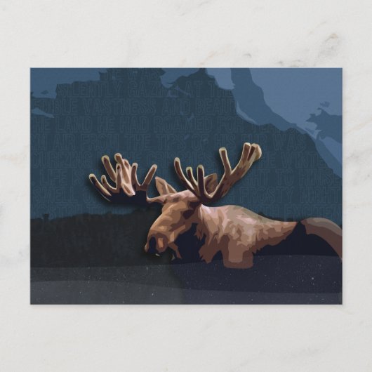 Carte postale Moose Talk (Devant)