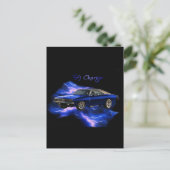 Carte Postale Mopar : Chargeur de Dodge 69 (Debout devant)