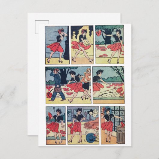 Carte Postale Mopsie (Devant / Derrière)