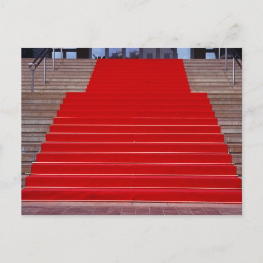 Carte Postale moquette rouge (Devant)