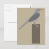Carte Postale Moqueur (Devant / Derrière)