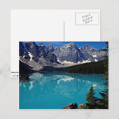 Carte Postale Moraine Lake, Alberta, Canada (Devant / Derrière)