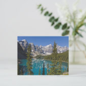 Carte Postale Moraine Lake, Rocheuses canadiennes, Alberta, Cana (Debout devant)