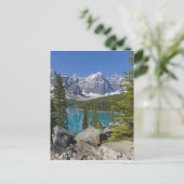 Carte Postale Moraine Lake, Rocheuses canadiennes, Alberta, Cana (Debout devant)