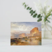 Carte Postale Moran falaises de Green River Peinture (Debout devant)