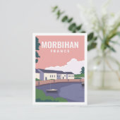 Carte Postale Morbihan France Illustration d'un lieu de voyage c (Debout devant)