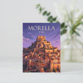 Carte Postale Morella Espagne (Debout devant)