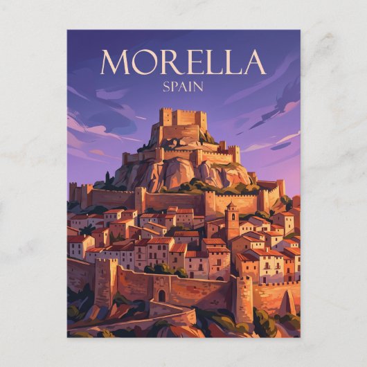Carte Postale Morella Espagne (Devant)