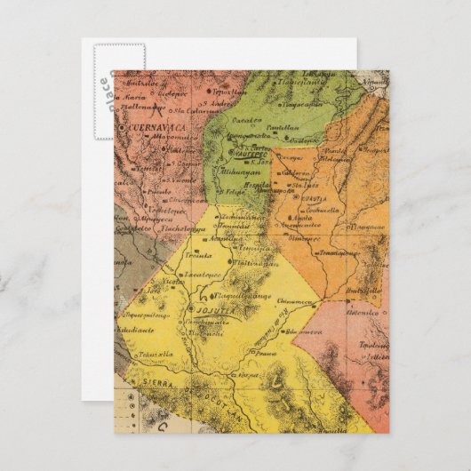 Carte Postale Morelos, Mexique (Devant / Derrière)