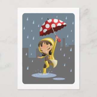Carte Postale Morgan dans la pluie