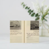 Carte Postale Morgan House, Van's Garage, Poughkeepsie (Debout devant)