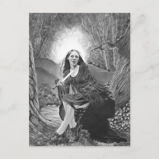 Carte postale Morgan Le Fay (Devant)