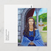 Carte Postale Morgane, prêtresse d'Avalon (Devant / Derrière)