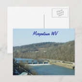 Carte Postale Morgantown WV (Devant / Derrière)